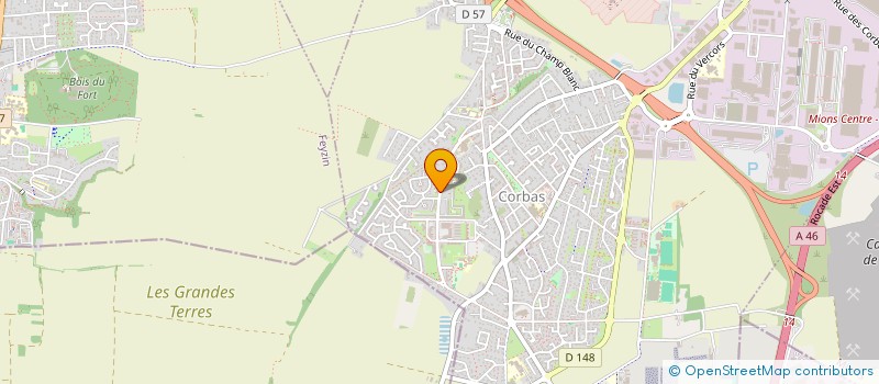 localisation de l'entreprise BRASSERIE DES BALMES  CORBAS