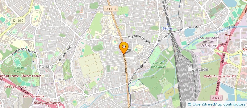 localisation de l'entreprise BRASSERIE DES BERGES  VILLENAVE-D'ORNON