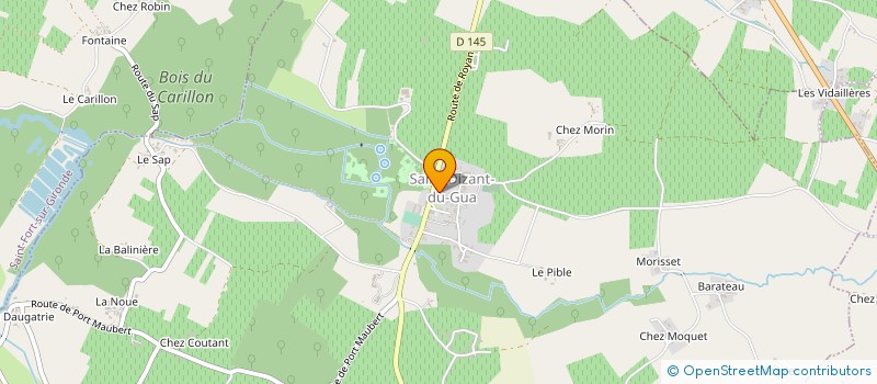 localisation de l'entreprise BRASSERIE DES COUSINS  SAINT-DIZANT-DU-GUA