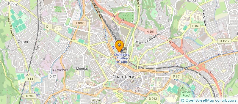 localisation de l'entreprise BRASSERIE DES DEUX SAVOIE  CHAMBERY