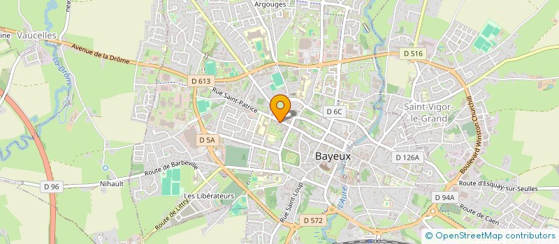 localisation de l'entreprise BRASSERIE DES DUCS à BAYEUX
