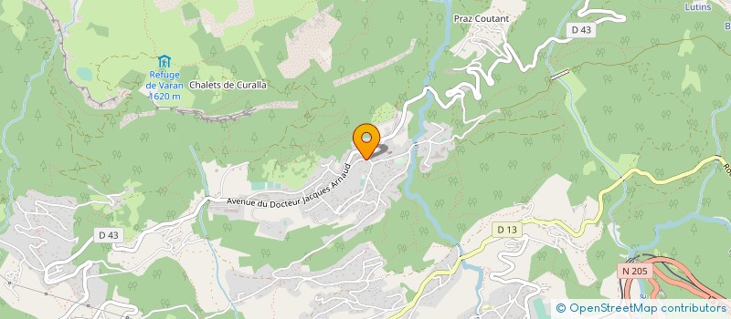 localisation de l'entreprise BRASSERIE DES FIZ  PASSY