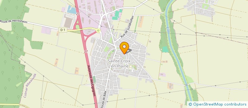 localisation de l'entreprise BRASSERIE DES FRERES REMOND  SAINTE-CROIX-EN-PLAINE