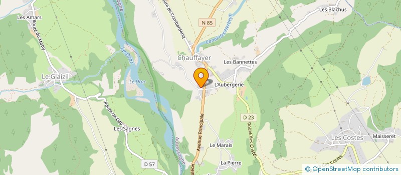 localisation de l'entreprise BRASSERIE DES GAILLARDS à AUBESSAGNE