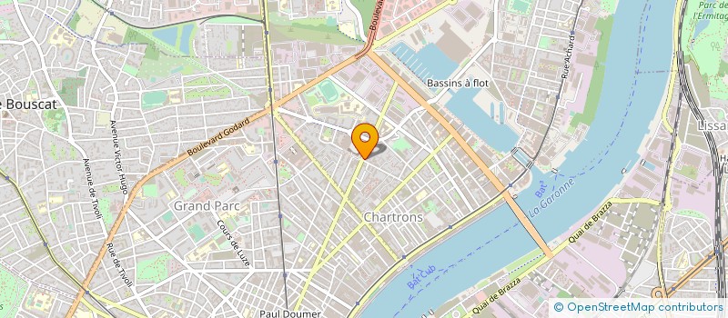 localisation de l'entreprise BRASSERIE DES GIRONDINS à BORDEAUX