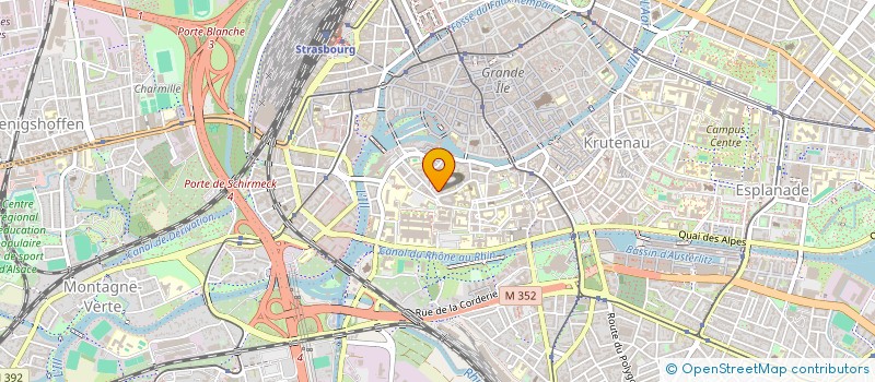 localisation de l'entreprise BRASSERIE DES HARAS à STRASBOURG