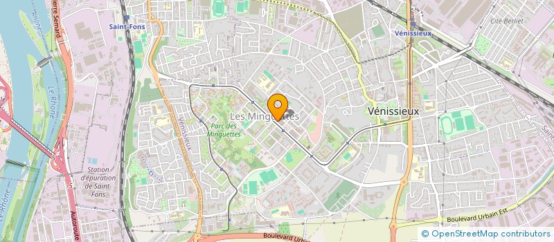 localisation de l'entreprise BRASSERIE DES MINGUETTES à VENISSIEUX