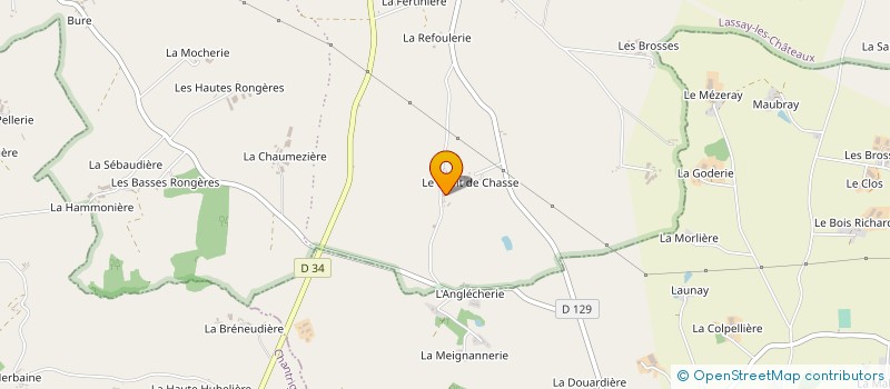 localisation de l'entreprise BRASSERIE DES NICO  LASSAY-LES-CHATEAUX