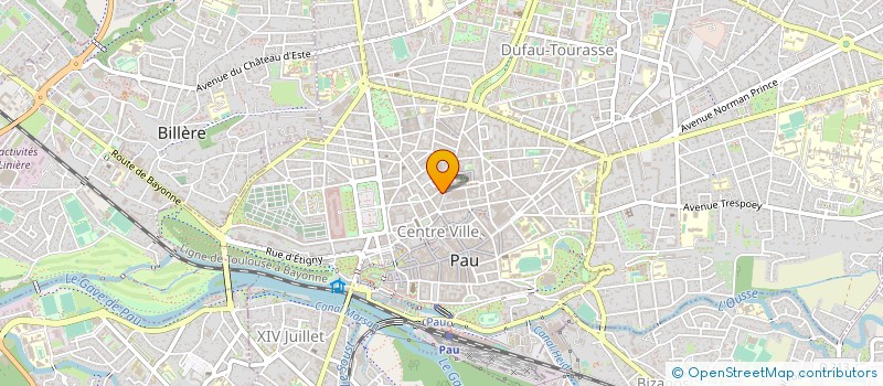 localisation de l'entreprise BRASSERIE DES PYRENEES à PAU