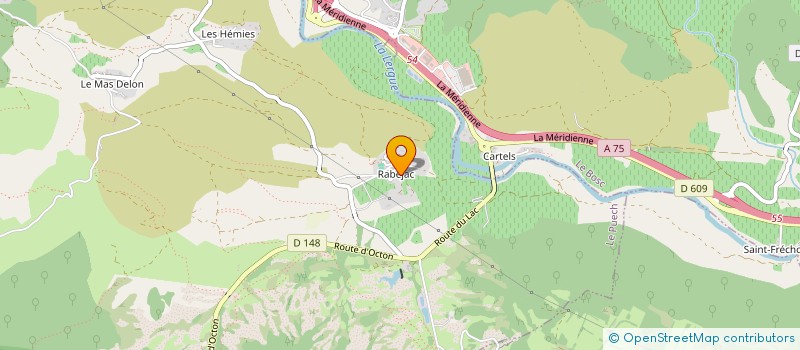 localisation de l'entreprise BRASSERIE DES RUFFES  LE PUECH