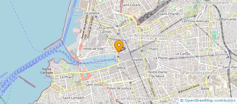 localisation de l'entreprise BRASSERIE DES TEMPLIERS à MARSEILLE