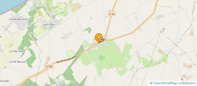 localisation de l'entreprise BRASSERIE & DISTILLERIE POKEER  ERQUY