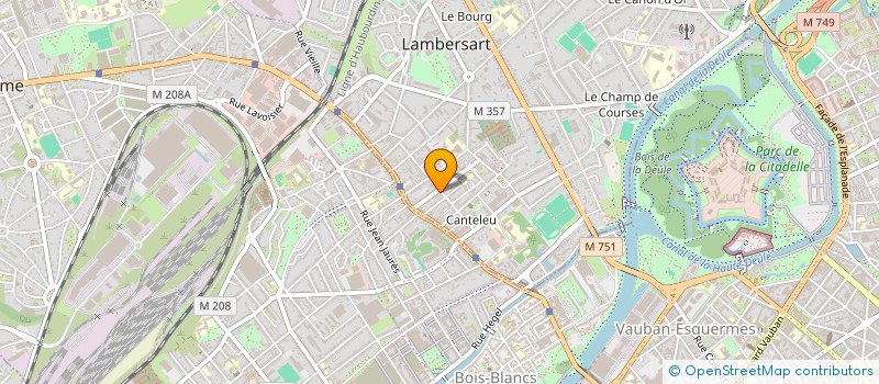 localisation de l'entreprise BRASSERIE DISTRIBUTION ET DIFFUSION à LAMBERSART