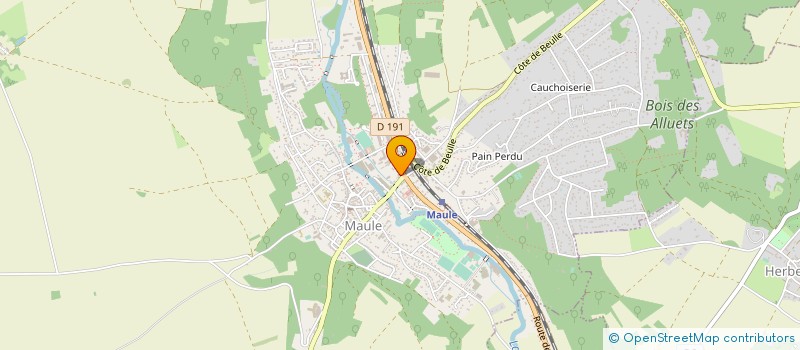 localisation de l'entreprise BRASSERIE DISTRIKT à MAULE