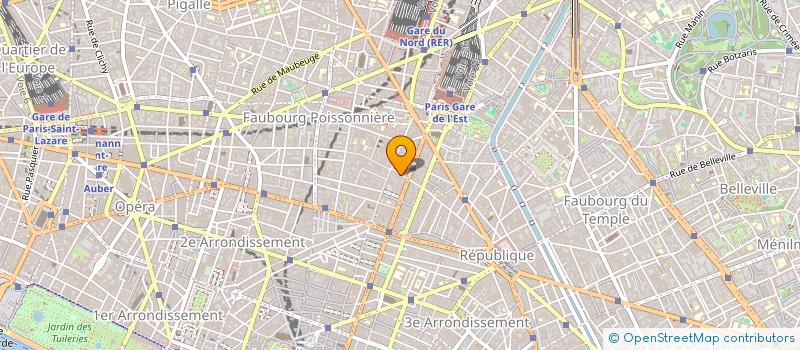 localisation de l'entreprise BRASSERIE DU CHATEAU  PARIS