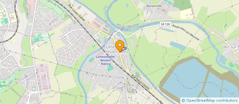 localisation de l'entreprise BRASSERIE DU CHATEAU  BAYON