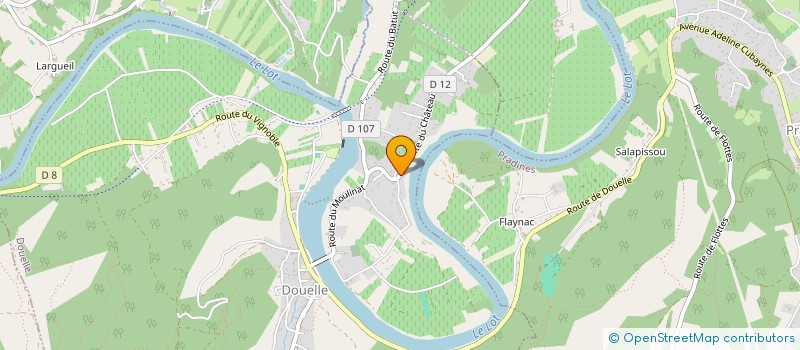 localisation de l'entreprise BRASSERIE DU CHENE à DOUELLE