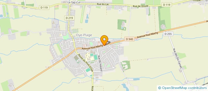 localisation de l'entreprise BRASSERIE DU CIRQUE  OYE-PLAGE