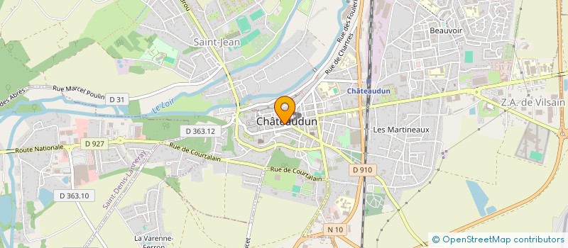localisation de l'entreprise BRASSERIE DU COMMERCE à CHATEAUDUN