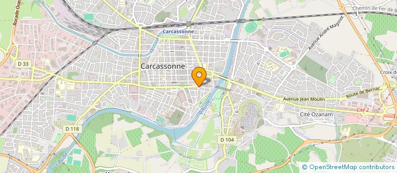 localisation de l'entreprise BRASSERIE DU DOME à CARCASSONNE
