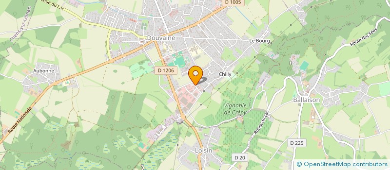 localisation de l'entreprise BRASSERIE DU FAYARD  DOUVAINE