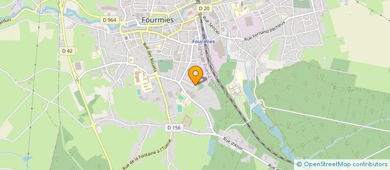 localisation de l'entreprise BRASSERIE DU FILEUR SPEED BURGER  FOURMIES