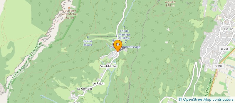 localisation de l'entreprise BRASSERIE DU HABERT à LE TOUVET