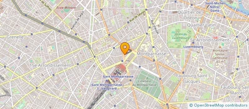 localisation de l'entreprise BRASSERIE DU MAINE à PARIS