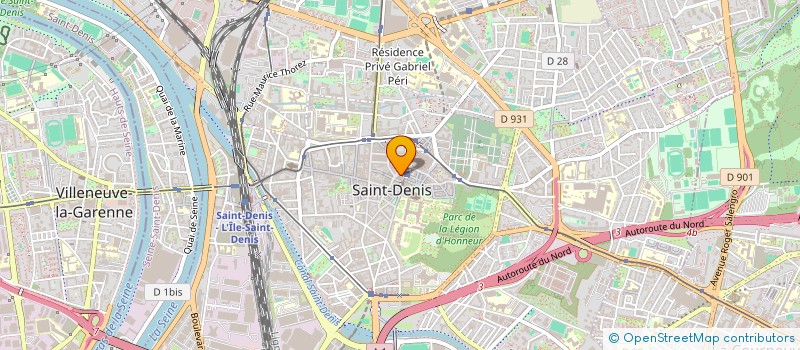localisation de l'entreprise BRASSERIE DU MARCHE à SAINT-DENIS
