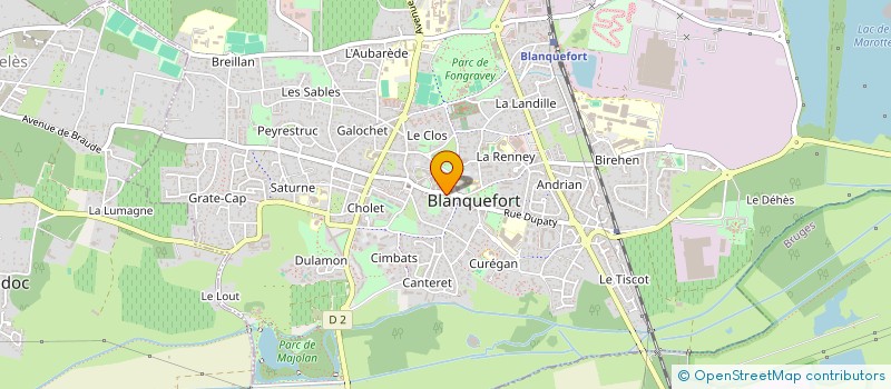 localisation de l'entreprise BRASSERIE DU MEDOC à BLANQUEFORT