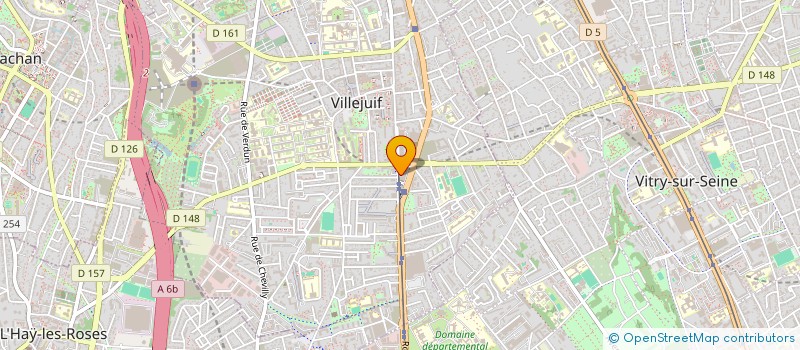 localisation de l'entreprise BRASSERIE DU METRO à VILLEJUIF
