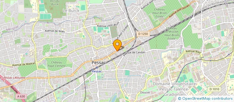 localisation de l'entreprise BRASSERIE DU NAVIRE  PESSAC