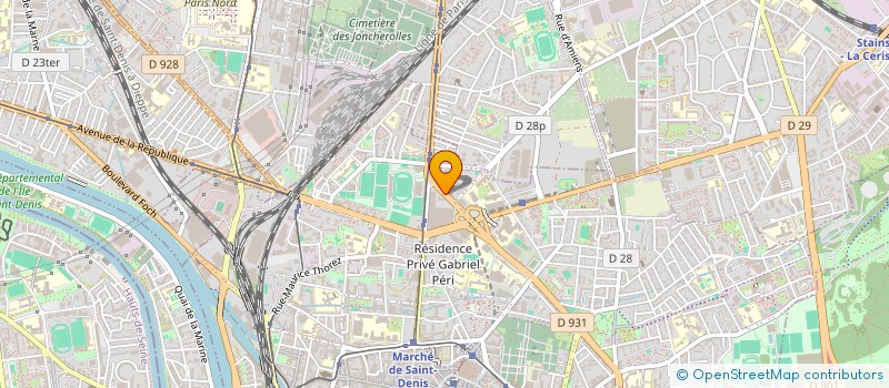 localisation de l'entreprise BRASSERIE DU PARC à SAINT-DENIS