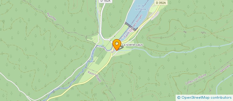 localisation de l'entreprise BRASSERIE DU PAYS DES LACS à CELLES-SUR-PLAINE