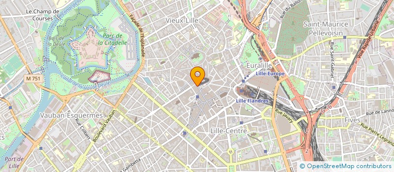 localisation de l'entreprise BRASSERIE DU PRESIDENT à LILLE