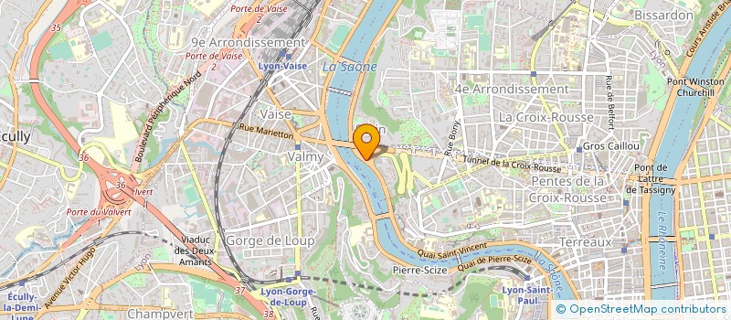 localisation de l'entreprise BRASSERIE DU QUAI  LYON