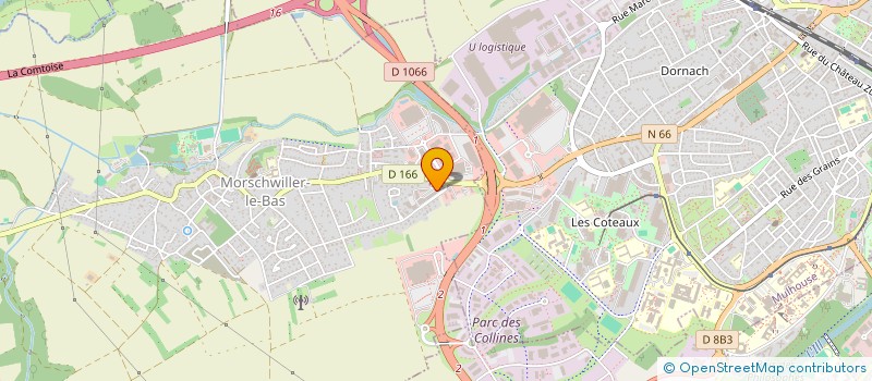 localisation de l'entreprise BRASSERIE DU RHIN à MORSCHWILLER-LE-BAS