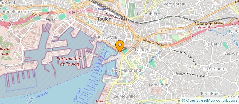 localisation de l'entreprise BRASSERIE DU STADE  TOULON