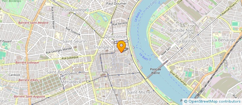 localisation de l'entreprise BRASSERIE DU THEATRE  BORDEAUX