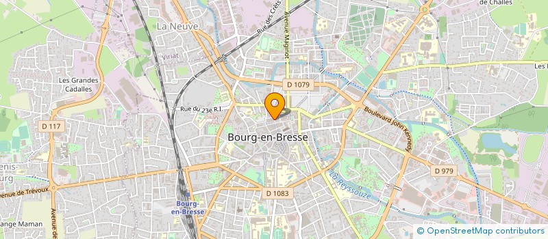 localisation de l'entreprise BRASSERIE DU THEATRE à BOURG-EN-BRESSE