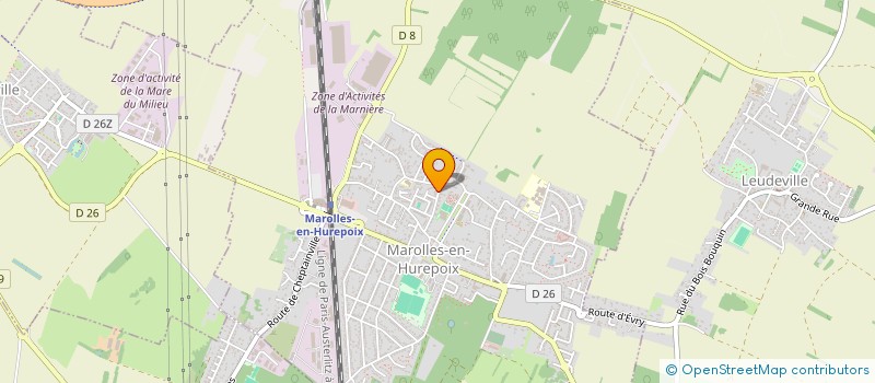 localisation de l'entreprise BRASSERIE DU TREFLE DORE  MAROLLES-EN-HUREPOIX