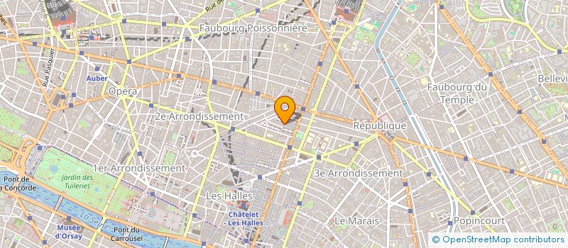 localisation de l'entreprise BRASSERIE DUBILLOT  PARIS