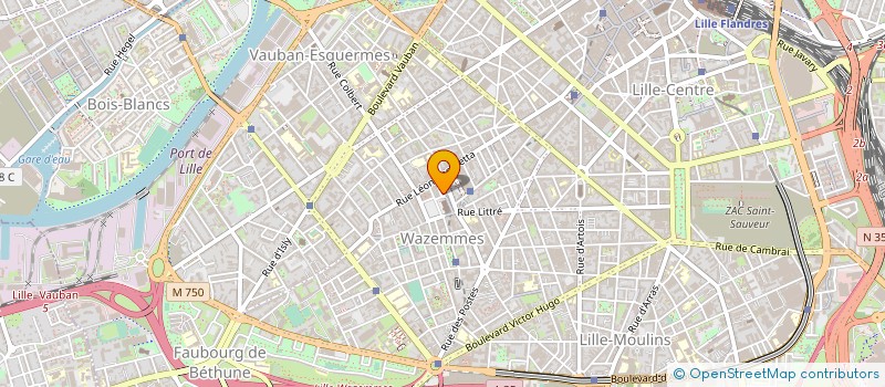 localisation de l'entreprise BRASSERIE FLAMANDE à LILLE