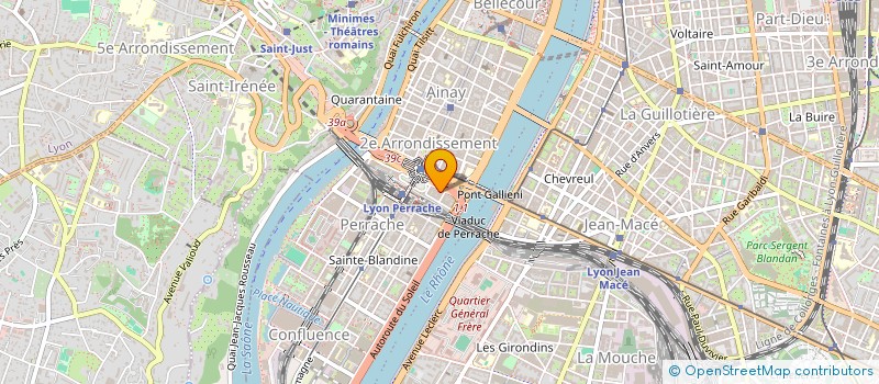 localisation de l'entreprise BRASSERIE GEORGES à LYON 2EME