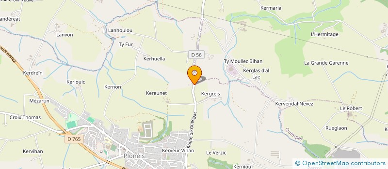 localisation de l'entreprise BRASSERIE GOAREM  PLONEIS