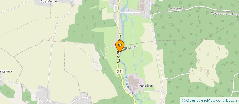 localisation de l'entreprise BRASSERIE INSULAIRE  CHARLEVAL