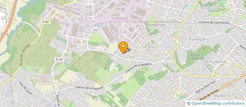 localisation de l'entreprise BRASSERIE ISATIS  TOURNEFEUILLE