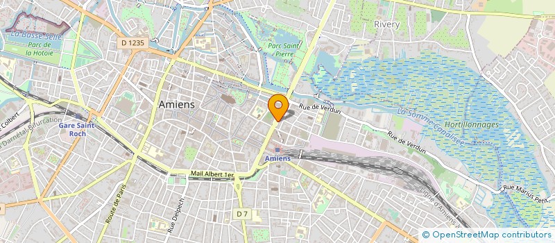 localisation de l'entreprise BRASSERIE JULES à AMIENS