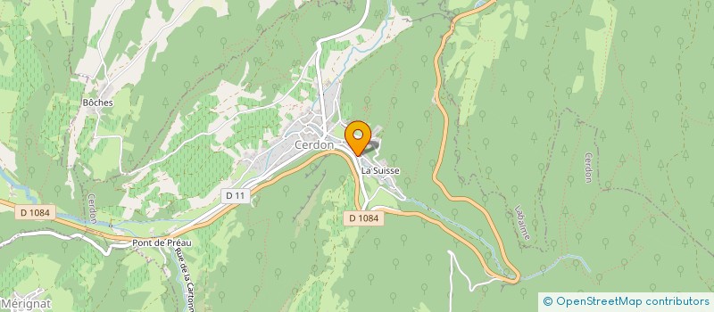 localisation de l'entreprise BRASSERIE KOOKA  SAINT-MARTIN-DU-MONT