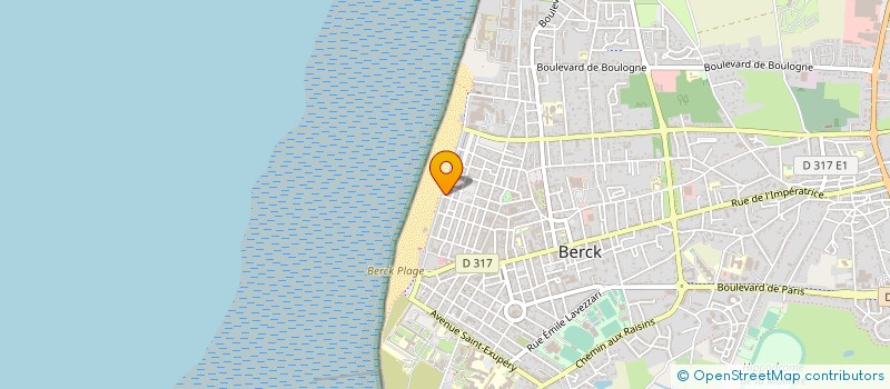 localisation de l'entreprise BRASSERIE L'ALASKA à BERCK